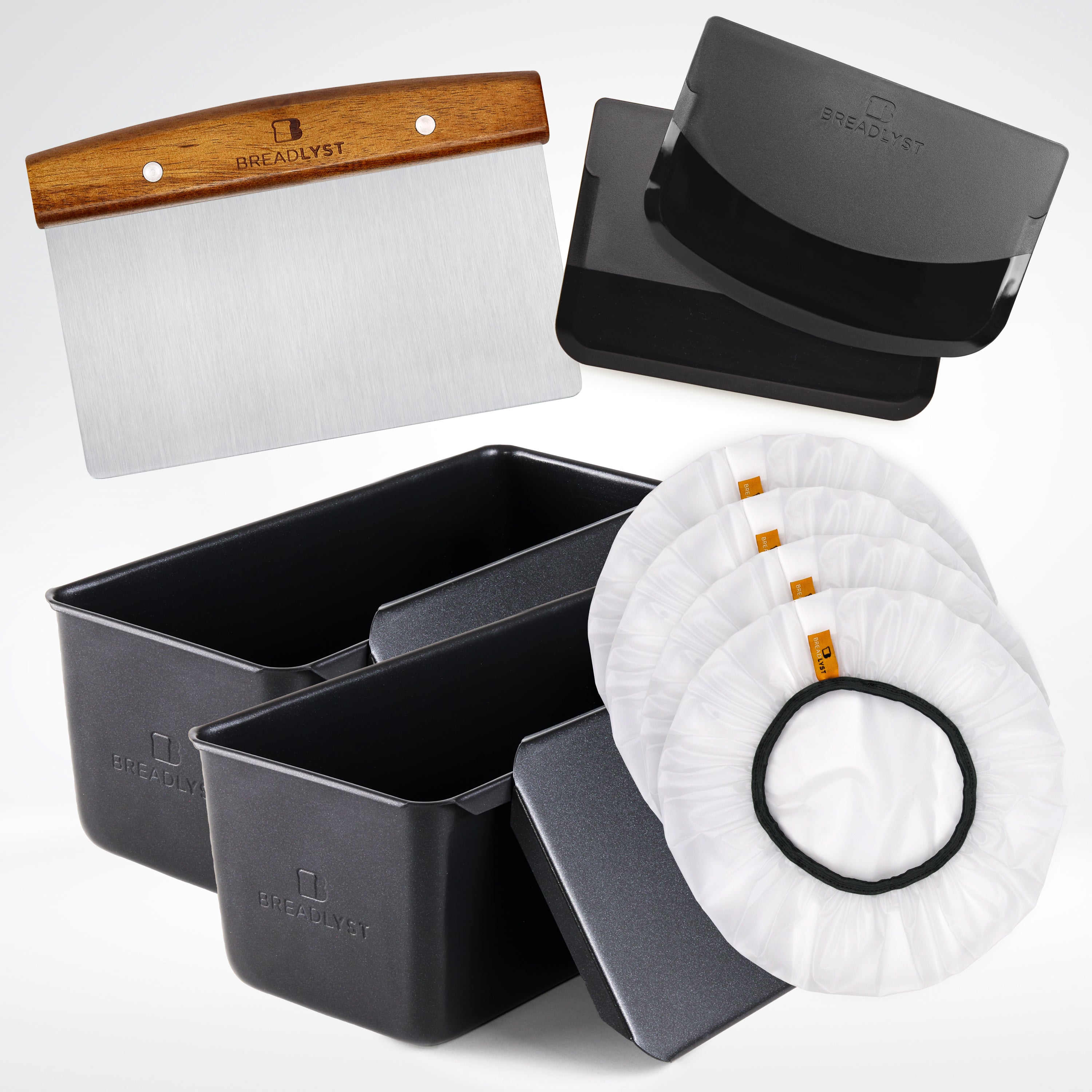 Toastbrot-Set BERND – Kastenbackformen 30 cm mit Zubehör – BREADLYST
