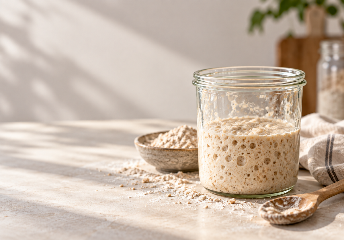 Was ist Natursauerteig? Wie Fermentation Mehl und Brot verändert