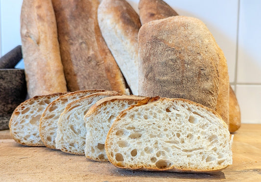 Luftiges Ciabatta mit Biga