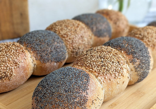 Einfache Pausenhof-Brötchen