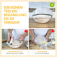 2 Stück Premium Abdeckhauben für Gärkorb, Topf und Lebensmittel