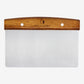 Premium-Teigkarte aus Edelstahl mit Holz-Griff